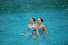 Artistic Swim vs TWC  Wheaton College Artistic Swimming vs Texas Women’s College. - Photo By: KEITH NORDSTROM : Wheaton, Artistic Swimming